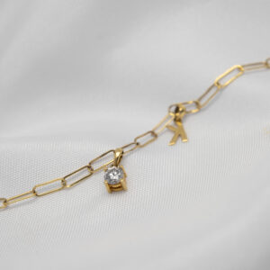 Paperclip 14kt Yellow Gold Chain