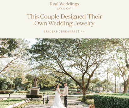 This Couple Designed Their Own Wedding Jewelry, Among Other Things