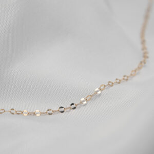 Flat Cable 14kt Yellow Gold Chain