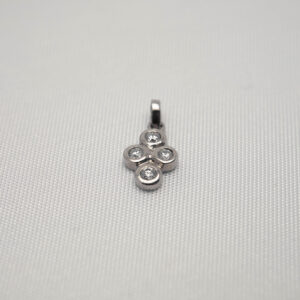 TALA Diamond Pendant 18kt White Gold